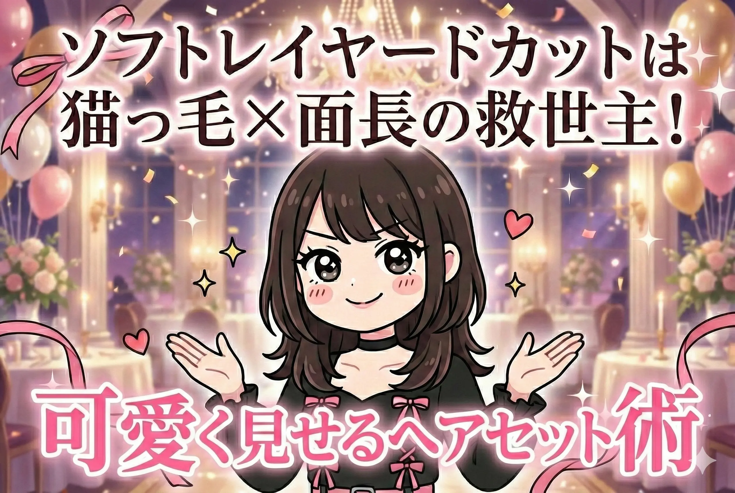 ソフトレイヤードカットは猫っ毛×面長の救世主？失敗しない考え方と可愛く見せるヘアセット術