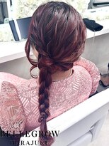 サイド編み下ろし