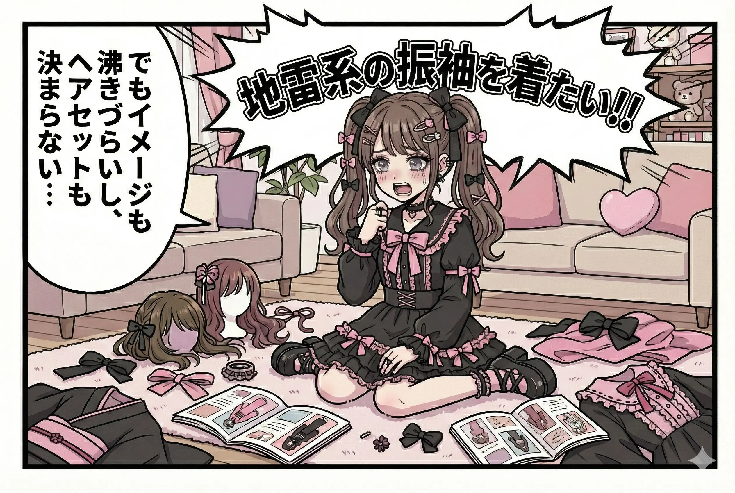 地雷系×振袖ヘアセット完全ガイド|成人式・前撮りで“盛れて崩れない”可愛さはプロに任せて