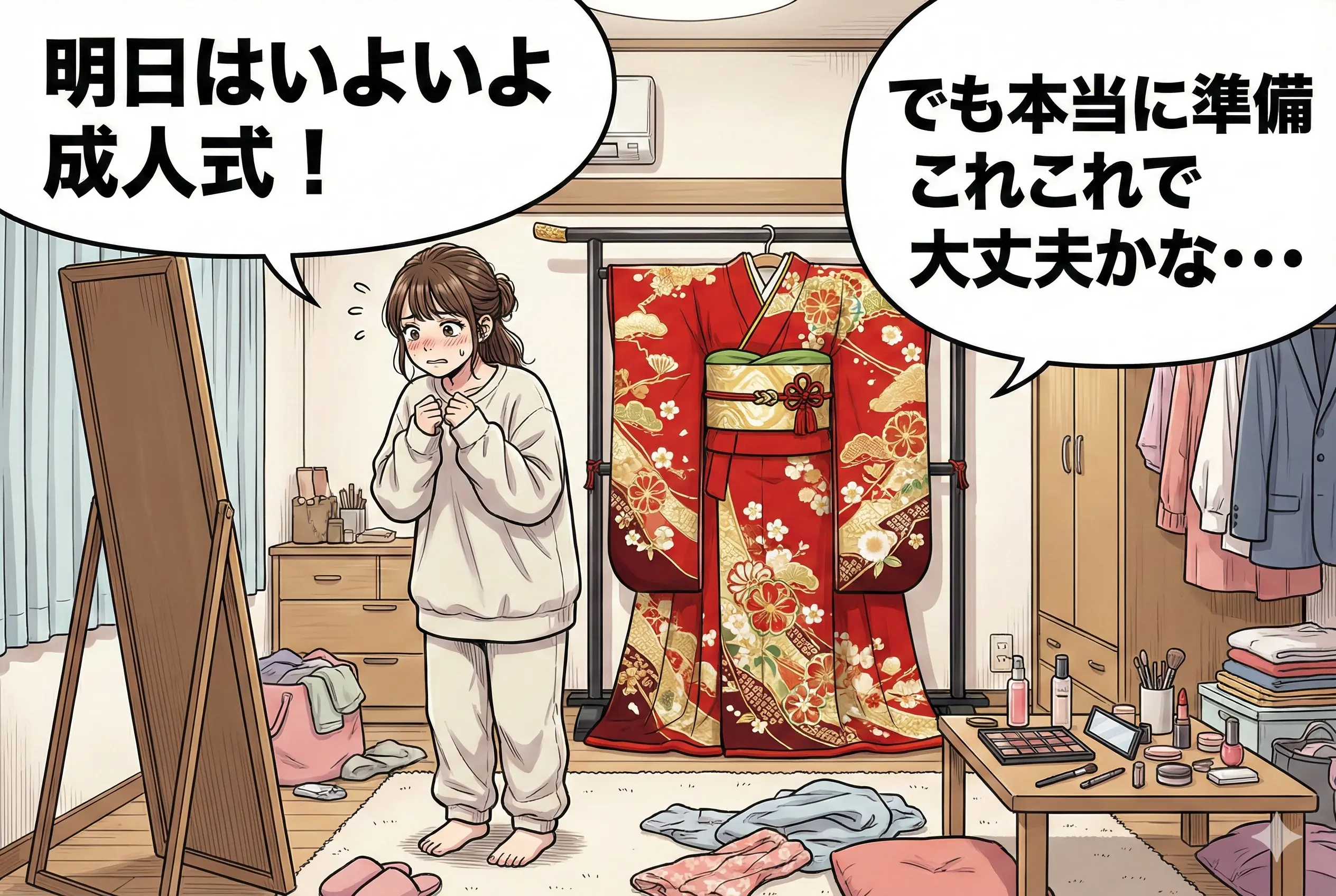 明日はいよいよ成人式！最高のコンディションで迎えるための最終チェックリスト・意識すること