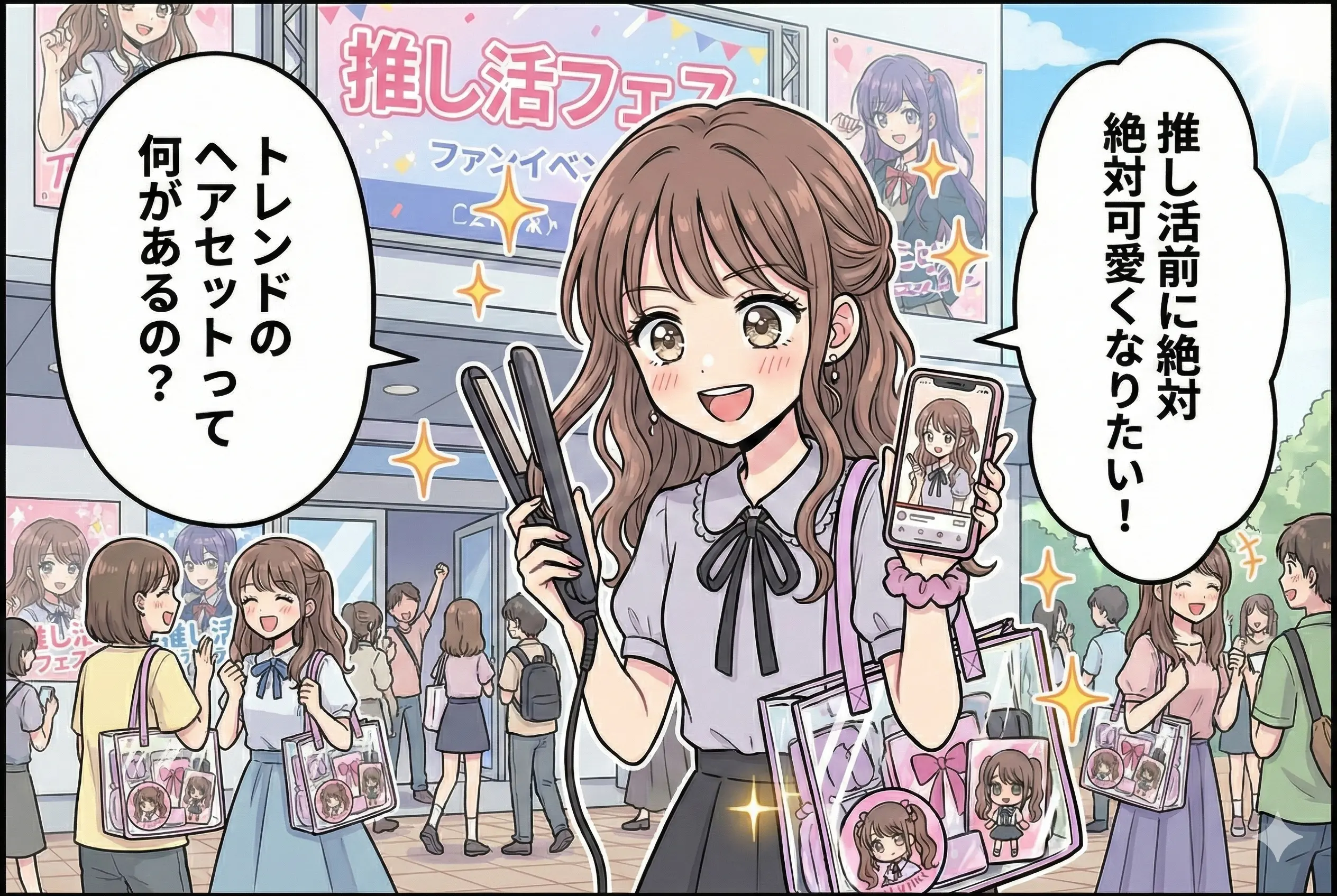 最新トレンド！推し活・コンサート前に絶対可愛くなるヘアセット10選