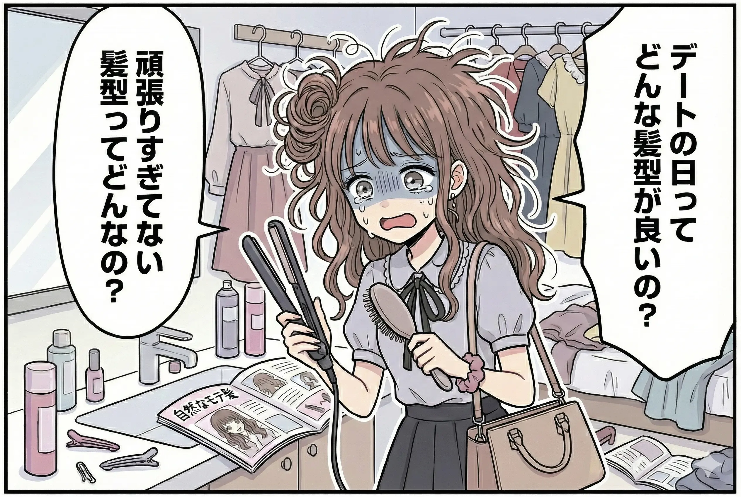 【デート前ヘアセット】張り切りすぎないのに好印象。自然体で可愛い髪型はプロに任せて正解